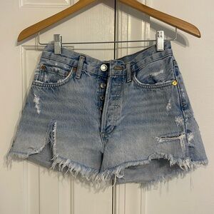 Agolde Parker Short in Swampmeet